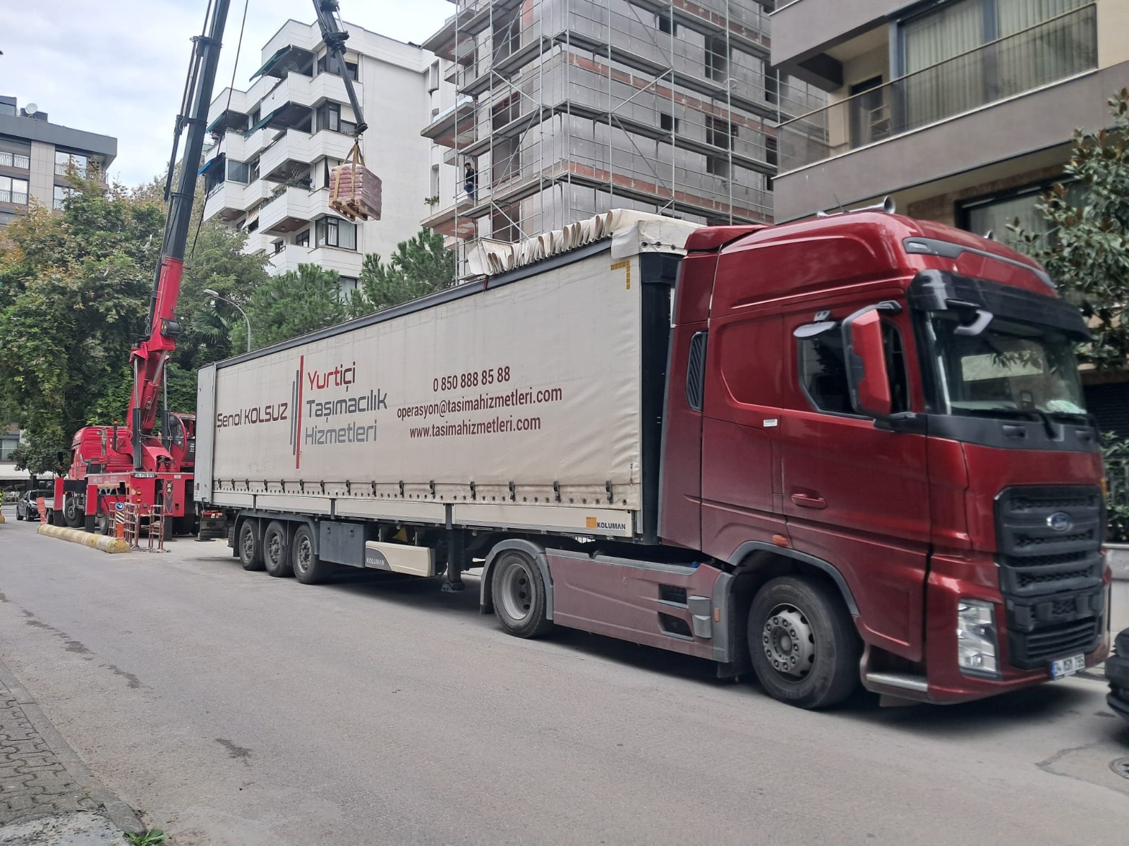 İnşaat Malzemesi Taşıma Projemiz